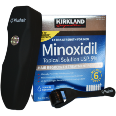 SET Kirkland Minoxidil roztok - Na 6 měsíců + Dermaroller Plushair