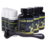 Set Minoxidil Plushair + Vitamíny + Dermaroller - na 3 měsíce