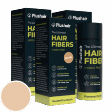 SET 3 balení Plushair HAIR FIBERS vlasová vlákna - blond